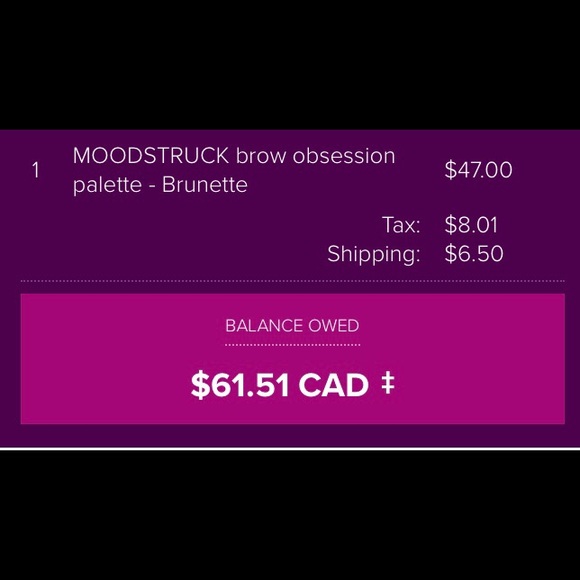 - - Moodstruck brow obsession palette - BLONDE - Picture 3 of 3